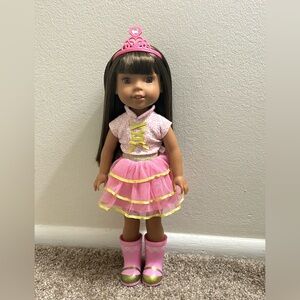American Girl doll Ashlyn Wellie Wisher
